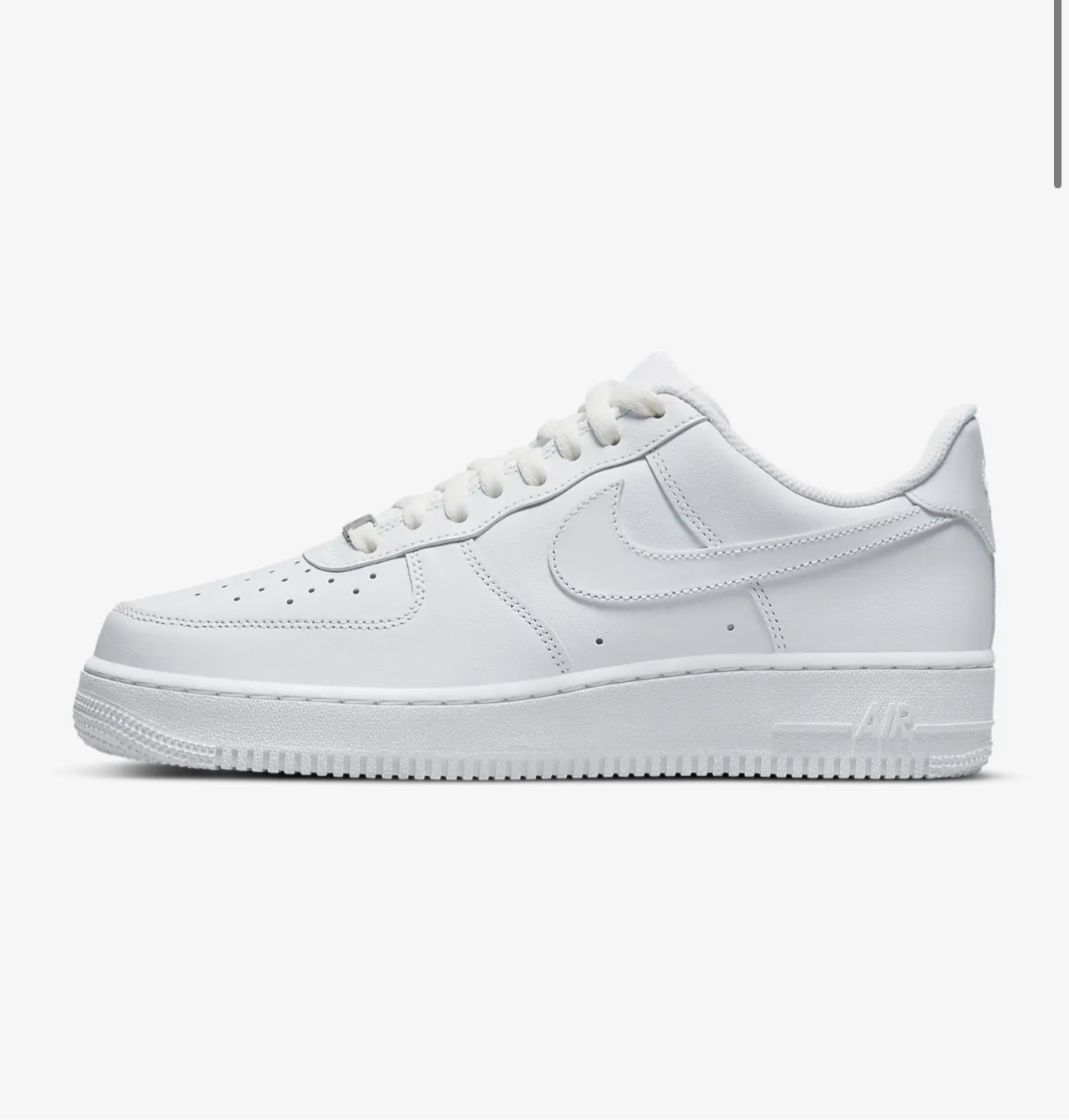 White Nike Air Force 1 ‘07