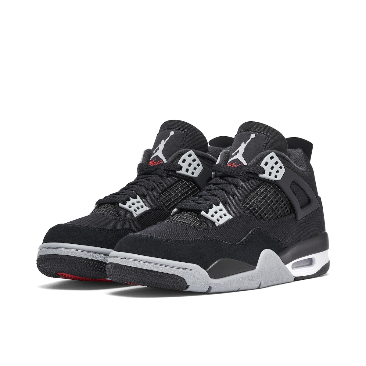 AIR JORDAN 4 ‘BLACK CANVAS’